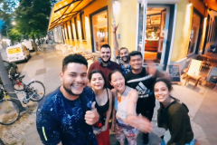 Primer finde y ya andaba conociendo gente!