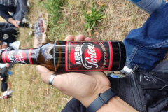 Cerveza con cerezas, re extrana!