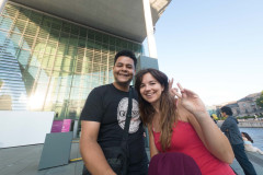 Aca conoci a una amiga